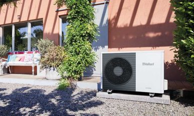 Wärmeverteilung bei Wärmepumpen